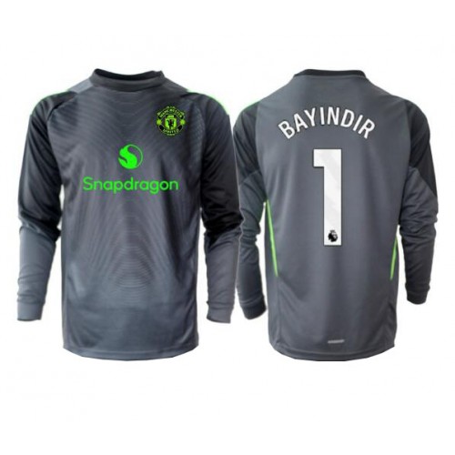 Lacne Muži Futbalové dres Manchester United Altay Bayindir #1 Brankarsky  2025-26 Dlhy Rukáv - Preč